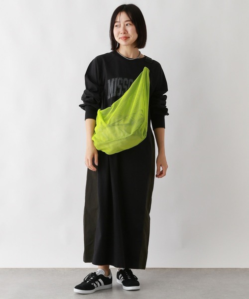 LEPSIM（レプシィム）の「切り替えロゴワンピース　108443（ワンピース・レディース・ブルー/ブラック/ベージュ・FREE）」の5枚目の写真