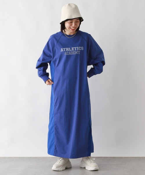 LEPSIM（レプシィム）の「切り替えロゴワンピース　108443（ワンピース・レディース・ブルー/ブラック/ベージュ・FREE）」の21枚目の写真