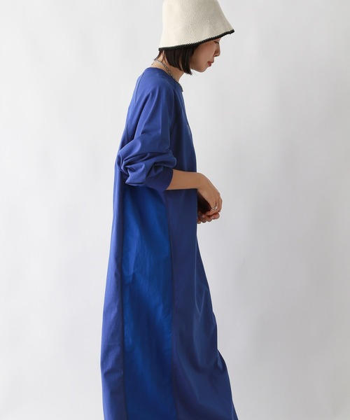 LEPSIM（レプシィム）の「切り替えロゴワンピース　108443（ワンピース・レディース・ブルー/ブラック/ベージュ・FREE）」の22枚目の写真