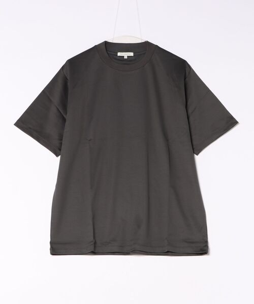 DESIGNWORKS（デザインワークス）の「【ITADAKI】ハイバック Tシャツ（Tシャツ/カットソー・メンズ・ホワイト/ブラック/グレイッシュベージュ/ライトグレー/チャコールグレー・44/46/48/50）」の4枚目の写真