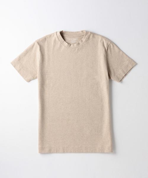UNITED ARROWS（ユナイテッドアローズ）の「UAS コットン ポリウレタン クルーネック カットソー（UA CLOTHING MATTERS掲載商品）（OCEANS 12月号掲載商品）（Tシャツ/カットソー・メンズ・ネイビー/ホワイト/グレー/ベージュ/ブラック・MEDIUM/LARGE/X-SMALL/SMALL/X-LARGE）」の5枚目の写真