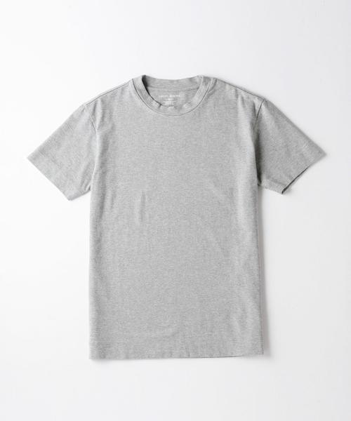 UNITED ARROWS（ユナイテッドアローズ）の「UAS コットン ポリウレタン クルーネック カットソー（UA CLOTHING MATTERS掲載商品）（OCEANS 12月号掲載商品）（Tシャツ/カットソー・メンズ・ネイビー/ホワイト/グレー/ベージュ/ブラック・MEDIUM/LARGE/X-SMALL/SMALL/X-LARGE）」の4枚目の写真