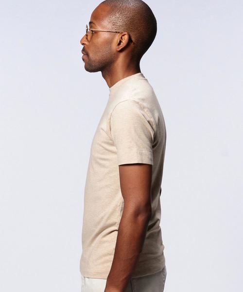 UNITED ARROWS（ユナイテッドアローズ）の「UAS コットン ポリウレタン クルーネック カットソー（UA CLOTHING MATTERS掲載商品）（OCEANS 12月号掲載商品）（Tシャツ/カットソー・メンズ・ネイビー/ホワイト/グレー/ベージュ/ブラック・MEDIUM/LARGE/X-SMALL/SMALL/X-LARGE）」の8枚目の写真