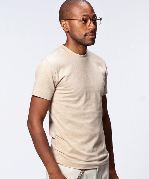 UNITED ARROWS（ユナイテッドアローズ）の「UAS コットン ポリウレタン クルーネック カットソー（UA CLOTHING MATTERS掲載商品）（OCEANS 12月号掲載商品）（Tシャツ/カットソー・メンズ・ネイビー/ホワイト/グレー/ベージュ/ブラック・MEDIUM/LARGE/X-SMALL/SMALL/X-LARGE）」の21枚目の写真