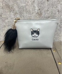 axes femme | ＣＡＴ船形刺繍ポーチ(ポーチ)