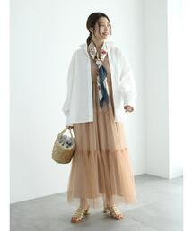 Te chichi | チュールセットサテンキャミワンピース(ワンピース)