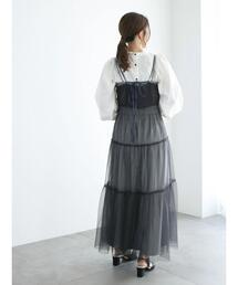 Te chichi | チュールセットサテンキャミワンピース(ワンピース)