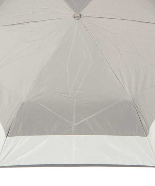 GLOBAL WORK（グローバルワーク）の「PUバイカラー晴雨折りたたみ/985586（折りたたみ傘・レディース・ベージュ/ミント/ブラック/グレー/ネイビー/オフホワイト・ONE SIZE）」の15枚目の写真