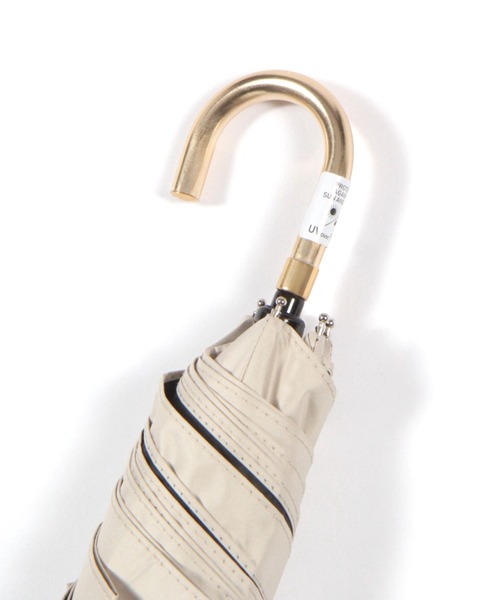 GLOBAL WORK（グローバルワーク）の「PUバイカラー晴雨折りたたみ/985586（折りたたみ傘・レディース・ベージュ/ミント/ブラック/グレー/ネイビー/オフホワイト・ONE SIZE）」の9枚目の写真