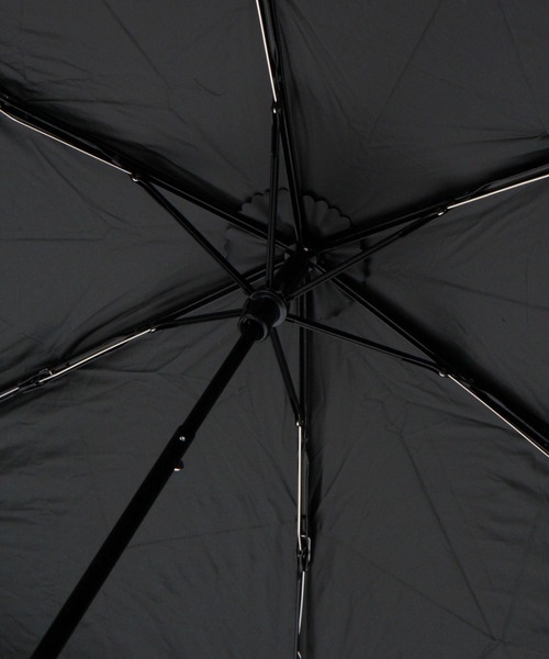 GLOBAL WORK（グローバルワーク）の「PUバイカラー晴雨折りたたみ/985586（折りたたみ傘・レディース・ベージュ/ミント/ブラック/グレー/ネイビー/オフホワイト・ONE SIZE）」の12枚目の写真