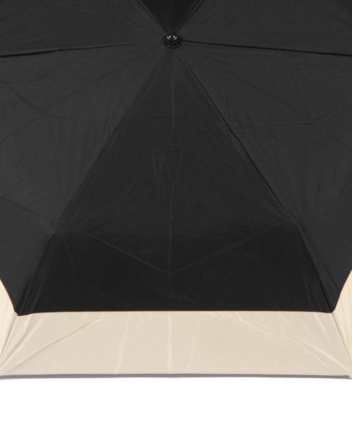 GLOBAL WORK（グローバルワーク）の「PUバイカラー晴雨折りたたみ/985586（折りたたみ傘・レディース・ベージュ/ミント/ブラック/グレー/ネイビー/オフホワイト・ONE SIZE）」の14枚目の写真