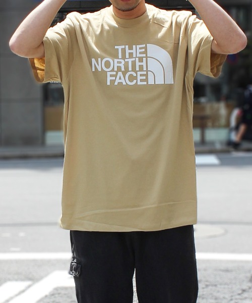 THE NORTH FACE(ザノースフェイス)の「【THE NORTH FACE】ノースフェイス M S/S HALF DOME TEE ロゴTシャツ NF0A812M(Tシャツ/カットソー・メンズ・ベージュ/ホワイト/ナチュラル/ブルー/ブラック/サックスブルー/グレー・S/M/L/XL)」の4枚目の写真