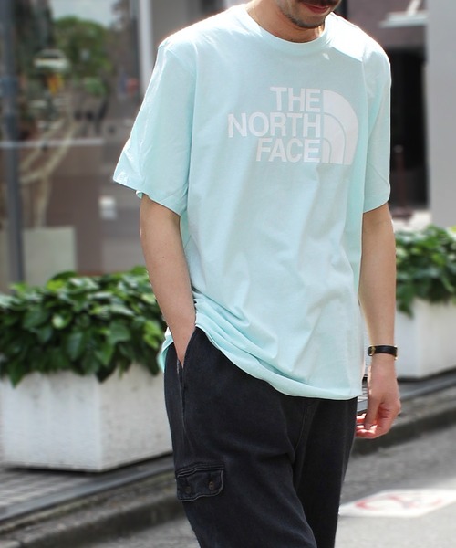 THE NORTH FACE(ザノースフェイス)の「【THE NORTH FACE】ノースフェイス M S/S HALF DOME TEE ロゴTシャツ NF0A812M(Tシャツ/カットソー・メンズ・ベージュ/ホワイト/ナチュラル/ブルー/ブラック/サックスブルー/グレー・S/M/L/XL)」の6枚目の写真
