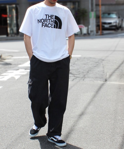 THE NORTH FACE(ザノースフェイス)の「【THE NORTH FACE】ノースフェイス M S/S HALF DOME TEE ロゴTシャツ NF0A812M(Tシャツ/カットソー・メンズ・ベージュ/ホワイト/ナチュラル/ブルー/ブラック/サックスブルー/グレー・S/M/L/XL)」の11枚目の写真