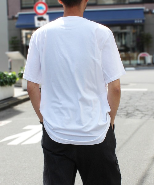 THE NORTH FACE(ザノースフェイス)の「【THE NORTH FACE】ノースフェイス M S/S HALF DOME TEE ロゴTシャツ NF0A812M(Tシャツ/カットソー・メンズ・ベージュ/ホワイト/ナチュラル/ブルー/ブラック/サックスブルー/グレー・S/M/L/XL)」の12枚目の写真