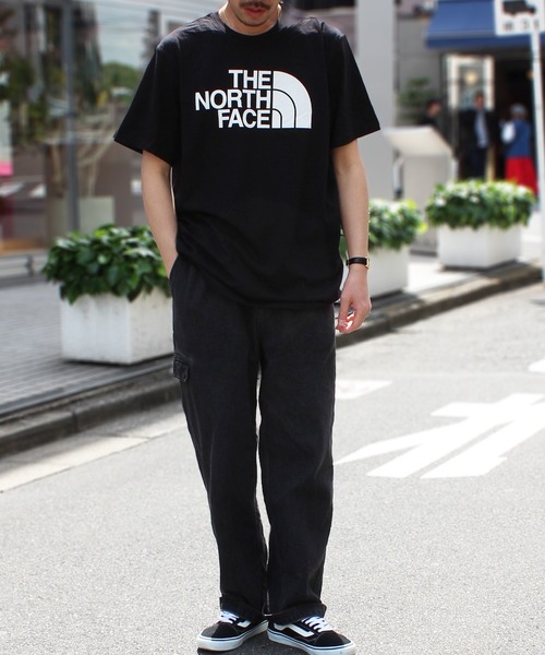 THE NORTH FACE(ザノースフェイス)の「【THE NORTH FACE】ノースフェイス M S/S HALF DOME TEE ロゴTシャツ NF0A812M(Tシャツ/カットソー・メンズ・ベージュ/ホワイト/ナチュラル/ブルー/ブラック/サックスブルー/グレー・S/M/L/XL)」の14枚目の写真