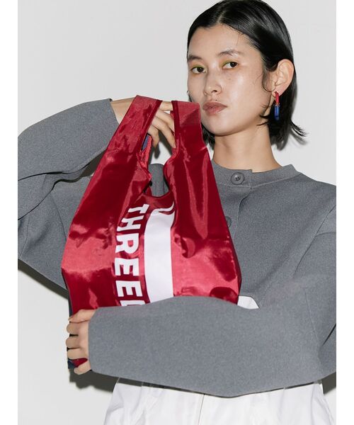 UN3D.(アンスリード)の「BI-COLOR ECO-BAG M / バイカラーエコバッグM(エコバッグ/サブバッグ・レディース・レッド/ライム/ブルー・FREE)」の3枚目の写真