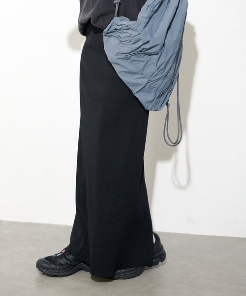JOURNAL STANDARD（ジャーナルスタンダード）の「《追加》ハリヌキテレコロングスカート（スカート・レディース・ブラック/チャコールグレー・FREE）」の10枚目の写真