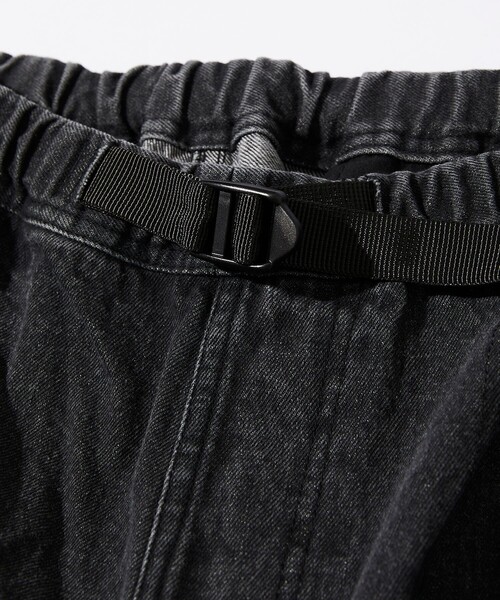 FREAK'S STORE(フリークスストア)の「ルーズフィット ウェービングベルト クロップド デニムパンツ(デニムパンツ・メンズ・ブルー/オフホワイト/ネイビー/ブラック・LARGE/MEDIUM)」の7枚目の写真