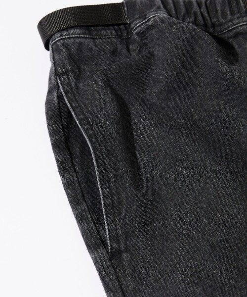 FREAK'S STORE(フリークスストア)の「ルーズフィット ウェービングベルト クロップド デニムパンツ(デニムパンツ・メンズ・ブルー/オフホワイト/ネイビー/ブラック・LARGE/MEDIUM)」の9枚目の写真