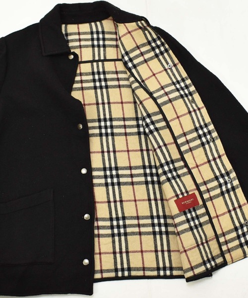 BURBERRY（バーバリー）の「【ヴィンテージ古着】BURBERRY/バーバリー チェックライナー ブルゾン（ブルゾン・メンズ・ブラック・MEDIUM）」の13枚目の写真