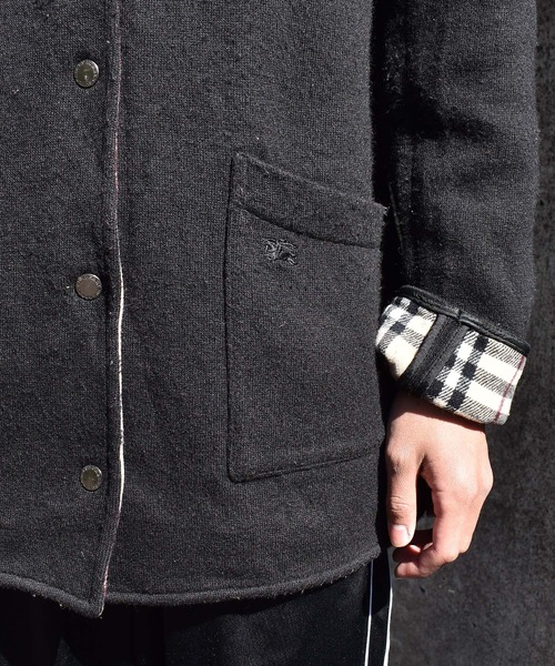BURBERRY（バーバリー）の「【ヴィンテージ古着】BURBERRY/バーバリー チェックライナー ブルゾン（ブルゾン・メンズ・ブラック・MEDIUM）」の2枚目の写真