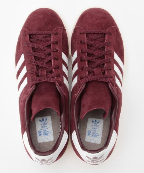 BEAMS BOY(ビームスボーイ)の「adidas / Campus 80's JAPAN VINTAGE(スニーカー・レディース・ブラック/ワイン・23/24.5/24/23.5)」の13枚目の写真