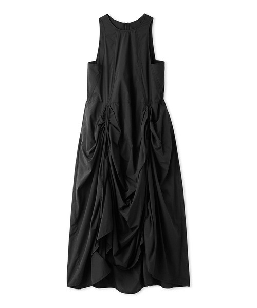 emmi（エミ）の「eco ナイロンエアーボリュームワンピース（ワンピース・レディース・ブラック/ライム/ブルー・1/0）」の17枚目の写真