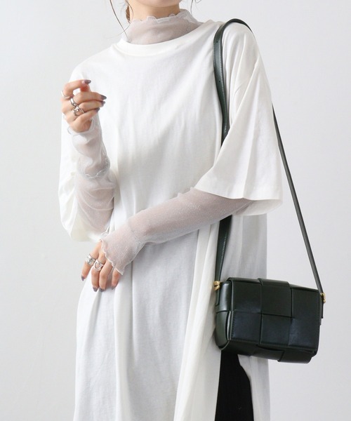セール　新品未使用　AINEA チュニック　定価31320円 楽天市場】【アウトレット】【返品不可】インナー付きシアー