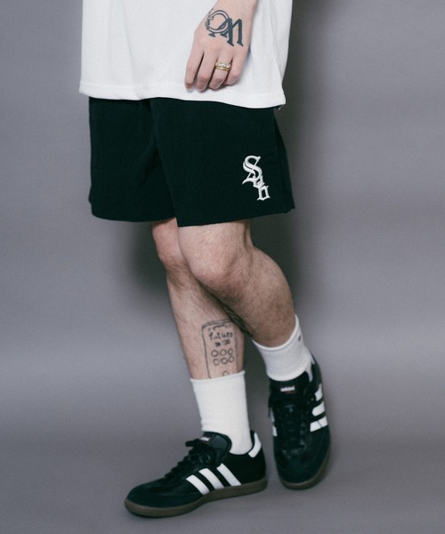 SBCY Sport（エスビーシーワイスポーツ）の「NYLON SHORTS-CROWD-（その他パンツ・メンズ・ブラック/キャメル・MEDIUM/LARGE/X-LARGE/SMALL）」の2枚目の写真