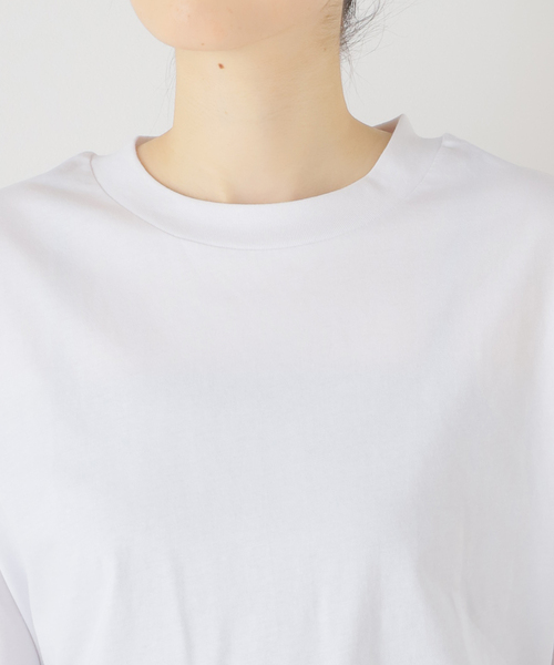 TELA（テラ）の「【TELA/テラ】 S/S back open T：Tシャツ（Tシャツ/カットソー・レディース・ホワイト・SMALL）」の8枚目の写真