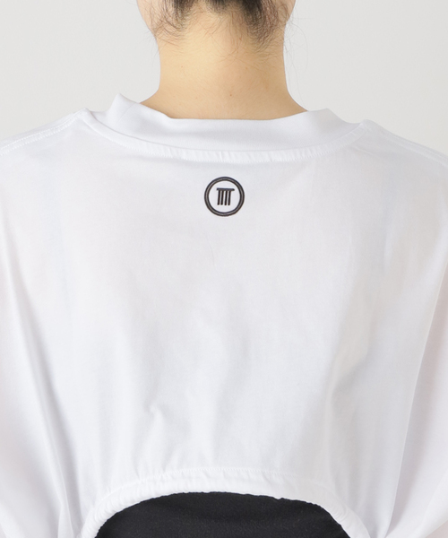 TELA（テラ）の「【TELA/テラ】 S/S back open T：Tシャツ（Tシャツ/カットソー・レディース・ホワイト・SMALL）」の9枚目の写真