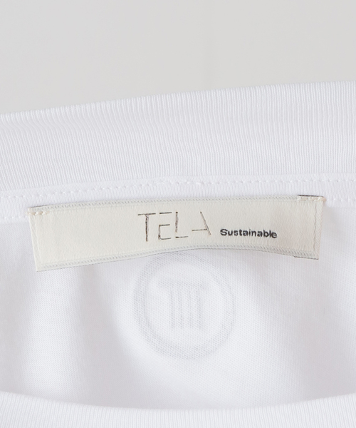 TELA（テラ）の「【TELA/テラ】 S/S back open T：Tシャツ（Tシャツ/カットソー・レディース・ホワイト・SMALL）」の16枚目の写真