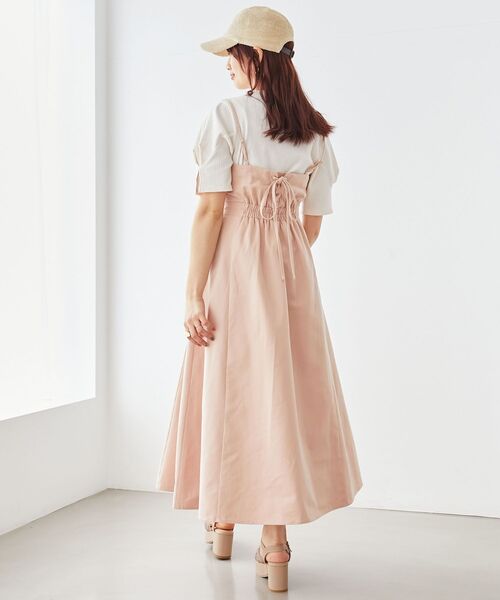 MAJESTIC LEGON（マジェスティックレゴン）の「タックスリーブトップス（Tシャツ/カットソー・レディース・ブラック系その他/ブラック/アイボリー/ピンク・MEDIUM）」の20枚目の写真