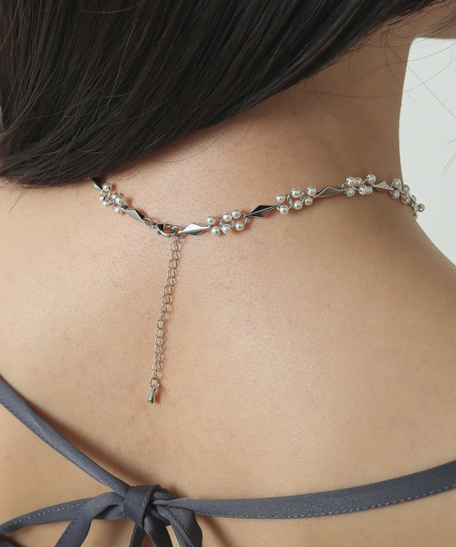 Kana(カナ)の「ミニパール メタル ネックレス 結婚式 お呼ばれ デイリー(ネックレス・レディース・ゴールド/シルバー・フリー)」の12枚目の写真