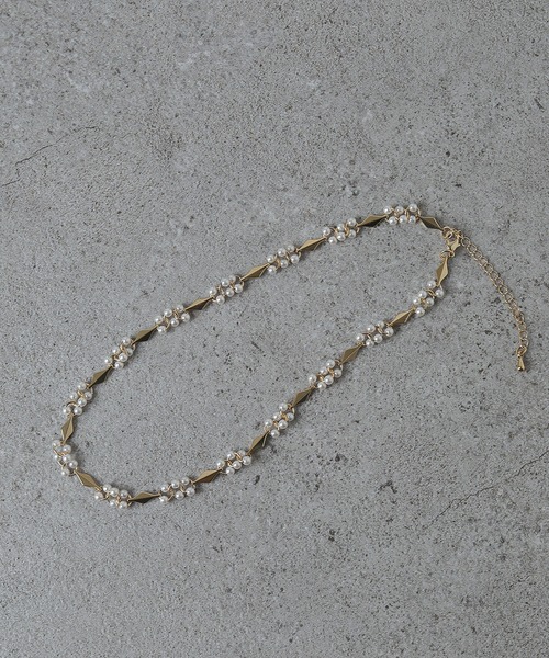 Kana(カナ)の「ミニパール メタル ネックレス 結婚式 お呼ばれ デイリー(ネックレス・レディース・ゴールド/シルバー・フリー)」の8枚目の写真