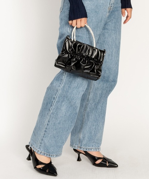 SVEC（シュベック）の「ポインテッドトゥ バックストラップパンプス（パンプス・レディース・ブラック/シルバー・35/36/37/38/39）」の22枚目の写真