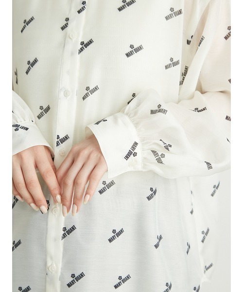 LILY BROWN×MARY QUANT★シアーオーバーシャツ★ミックス LILY BROWN（リリーブラウン）の「【WEB・一部店舗限定カラー