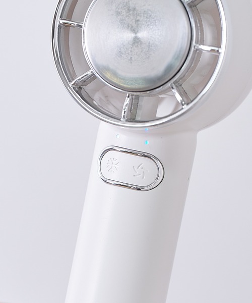 BIRTHDAY BAR（バースデイバー）の「handheld cooling fan 冷却プレート付扇風機（生活家電・レディース・ホワイト/グリーン・フリー）」の7枚目の写真