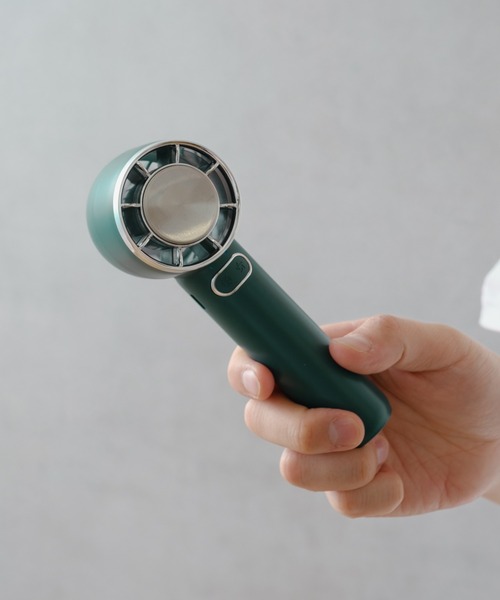 BIRTHDAY BAR（バースデイバー）の「handheld cooling fan 冷却プレート付扇風機（生活家電・レディース・ホワイト/グリーン・フリー）」の20枚目の写真