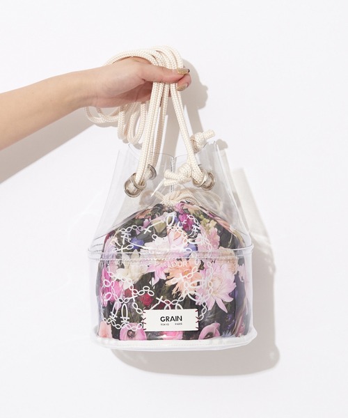 GRAIN（グレイン）の「【DILIGENCE PARLOUR×GRAIN】PVCクリア巾着