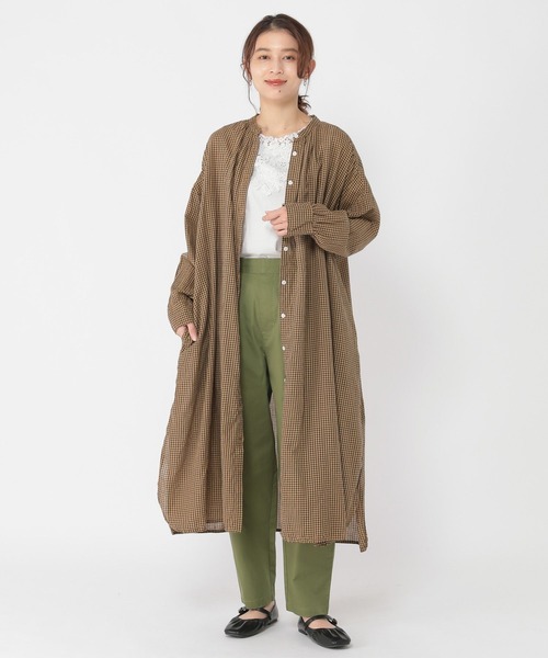 セール】ボイルスキッパーワンピース（ワンピース）｜studio