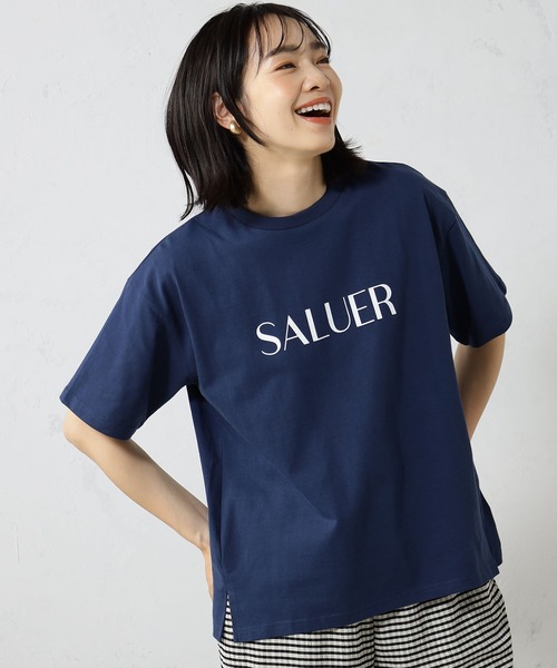 FOUND GOOD（ファウンドグッド）の「アソートプリント半袖Tシャツ（Tシャツ/カットソー・レディース・ブラック/ホワイト系5/パープル系2/ネイビー・L/M/S）」の16枚目の写真