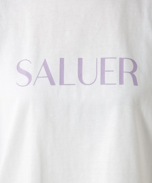 FOUND GOOD（ファウンドグッド）の「アソートプリント半袖Tシャツ（Tシャツ/カットソー・レディース・ブラック/ホワイト系5/パープル系2/ネイビー・L/M/S）」の20枚目の写真