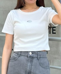 INGNI | メタルプリントリブTシャツ(Tシャツ/カットソー)