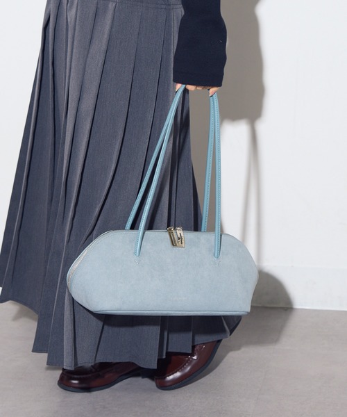 ADD CULUMN(アドカラム)の「【ADD CULUMN】26SS新色あり FIGRE BOSTON / A26S07B447/A25W02B397/A24W02B327/A24W02B346(ボストンバッグ・レディース・アイボリー系2/ブラック系その他2/アイボリー/ブラック/イエロー/ブラック系その他3/サックスブルー/アイボリー系3/グレー/カーキ/ブラウン/バーガンディー/チョコ/ライトブルー/ピンク/ベージュ・FREE)」の12枚目の写真