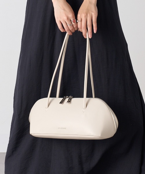 【値下げ】STUDIOUS ADD CULUMN アイボリー ハンドバッグ アドカラム ADD CULUMN PUFF - HAND （Custard） -ファッション