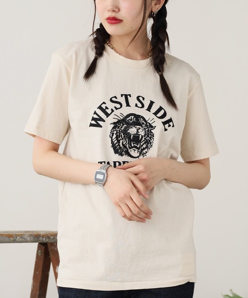 MIXTA/ミクスタ TABBY CAT SS CREWNECK T-SHIRTS Tシャツ（T