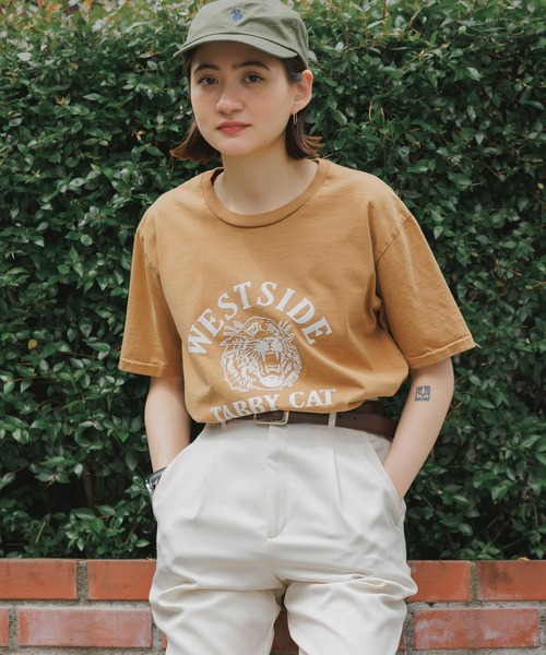 MIXTA（ミクスタ）の「MIXTA/ミクスタ  TABBY CAT SS CREWNECK T-SHIRTS Tシャツ（Tシャツ/カットソー・レディース・ブラウン/スミクロ/キャメル/ナチュラル/ブラック・M/S）」の22枚目の写真