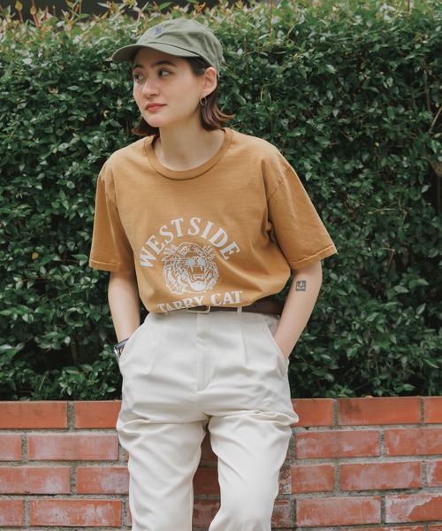 MIXTA/ミクスタ TABBY CAT SS CREWNECK T-SHIRTS Tシャツ（T